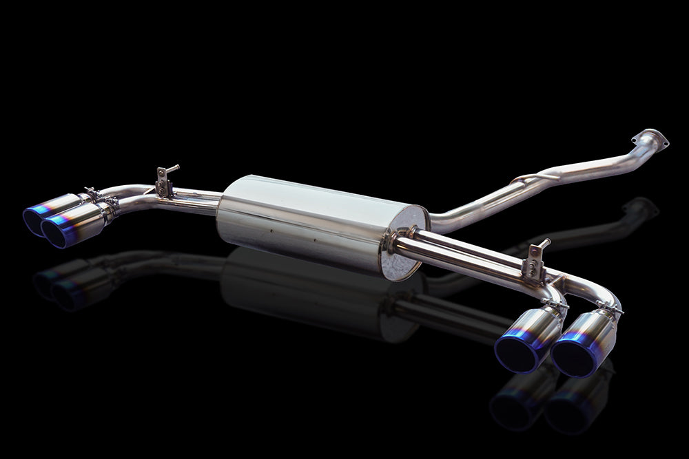 EXART EXART ONE MUFFLER STAINLESS STEEL TAIL FOR TOYOTA CROWN CROSSOVER 2.4 TURBO HYBRID 5AA-TZSH35 T24A-FTS EA02-TY118-MS