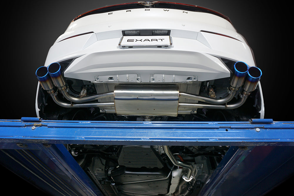 EXART EXART ONE MUFFLER CARBON TAIL FOR TOYOTA CROWN CROSSOVER 2.4 TURBO HYBRID 5AA-TZSH35 T24A-FTS EA02-TY118-MC