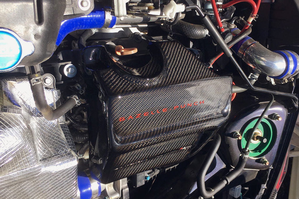 GAZELLE PUNCH ENGINE COVER PAINTED FOR HONDA S660 JW5 GAZELLE-PUNCH-00003