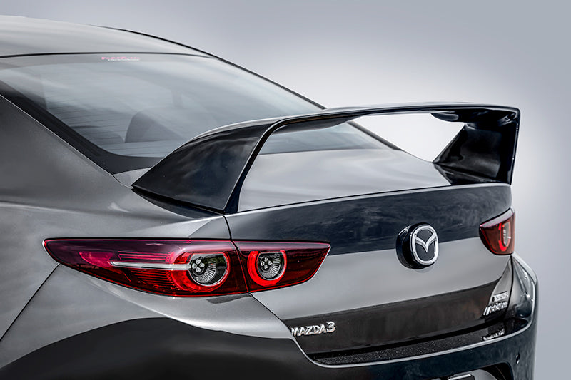 AUTOEXE REAR WING FRP BLACK PAINTED FOR MAZDA MAZDA3 BP SERIES SEDAN BPA3V4920