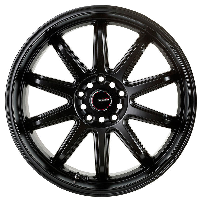 5ZIGEN FIREBALL RR 17X7.0 +45 5-100 MATT BLACK FIR7704550MB