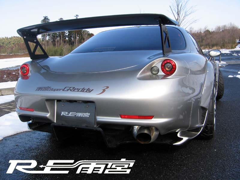 RE-AMEMIYA SUPER GREDDY3 REAR BUMPER&GATE FOR MAZDA RX-7 FD3S D0-022030-207
