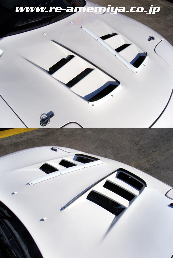 RE-AMEMIYA AD HOOD 9 DUCT GARNE FRP FOR MAZDA RX-7 FD3S D0-022030-205