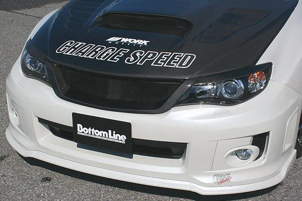 CHARGE SPEED AERO FRONT GRILL CARBON FOR SUBARU IMPREZA WRX STI GRB GRF C D E CAHRGESPEED-00083