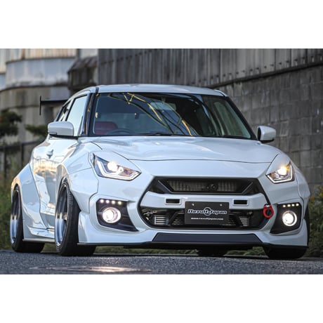 RESULT JAPAN FRONT LIP SPOILER SHORT VER FOR SUZUKI SWIFT SPORT ZC33S RESULTJAPAN-00150