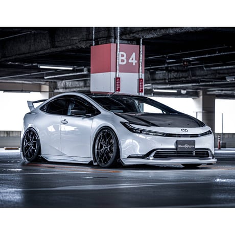 RESULT JAPAN FRONT LIP SPOILER FOR TOYOTA PRIUS MXWH60 RESULTJAPAN