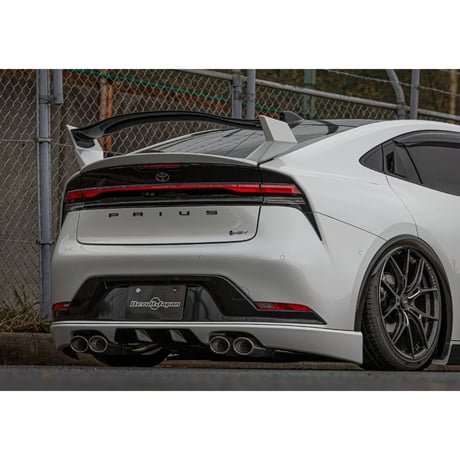 RESULT JAPAN REAR HALF SPOILER FOR TOYOTA PRIUS MXWH60 RESULTJAPAN-00146