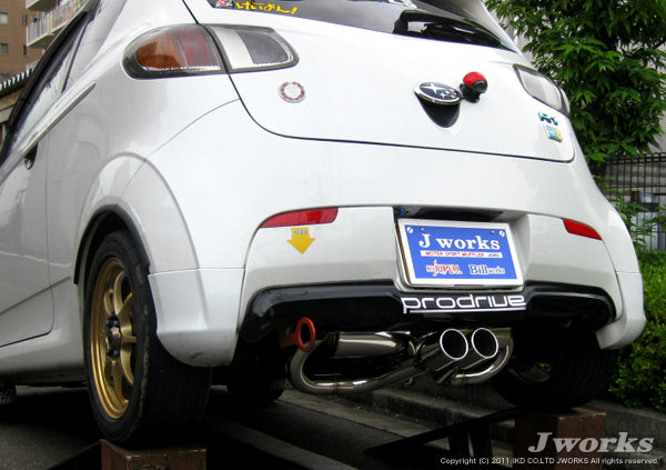 JWORKS AUTO JUWELL FUJIN EXHAUST TYPE SEA 51 FOR SUBARU R1 CBA-RJ1 EN07 FJ-003