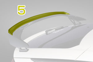 BLITZ REAR GURNEY SPOILER FRP UNPAINTED FOR HONDA CIVIC TYPE R FL5 K20C 60468