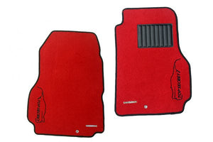 TOP SECRET ORIGINAL FLOOR MATS RED PRECIOUS F SPECIFICATION FOR NISSAN GT-R R35 TOP-SECRET-00144