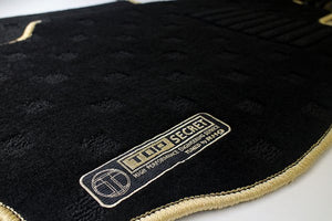 TOP SECRET ORIGINAL FLOOR MATS FRONT SET FOR NISSAN SKYLINE GT-R BNR34 TOP-SECRET-00404