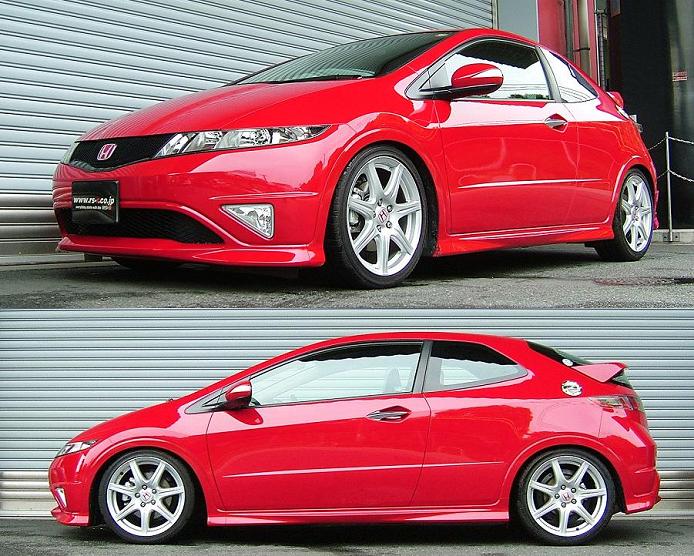 RS-R BEST-I COILOVER SUSPENSION RECOMMENDED SPRING RATE FOR HONDA CIVIC TYPE R EURO FN2 SPIH068M