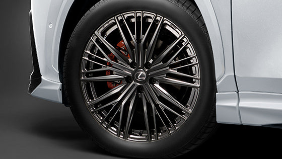 TRD 20-INCH FORGED ALUMINUM WHEELS (MELANITE GUNMETAL) FOR LEXUS