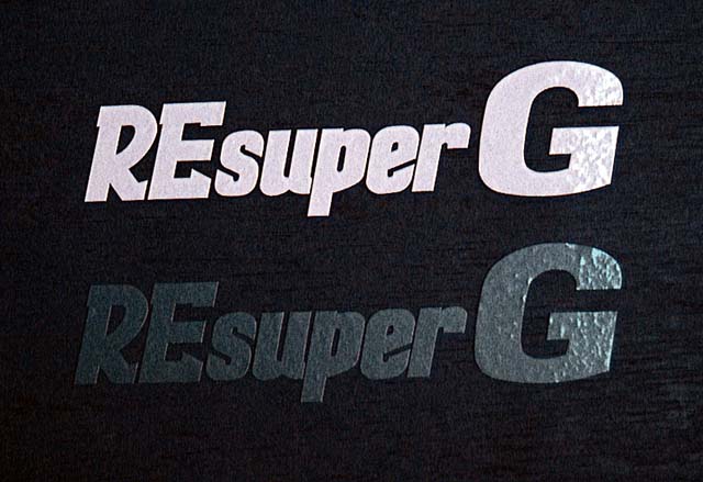 RE-AMEMIYA RE SUPERG STICKER BLACK 80CM FOR  G0S038090B041