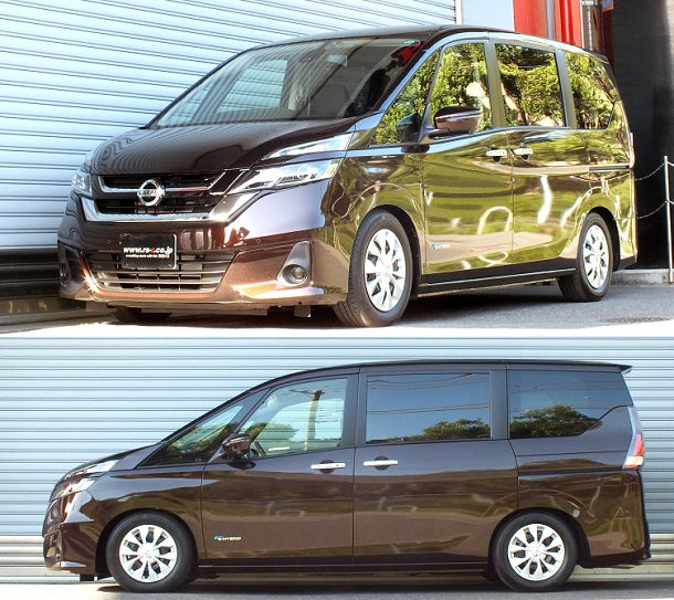 RS-R BASIC-I COILOVER SUSPENSION RECOMMENDED SPRING RATE FOR NISSAN SERENA GC27 BAIN708M