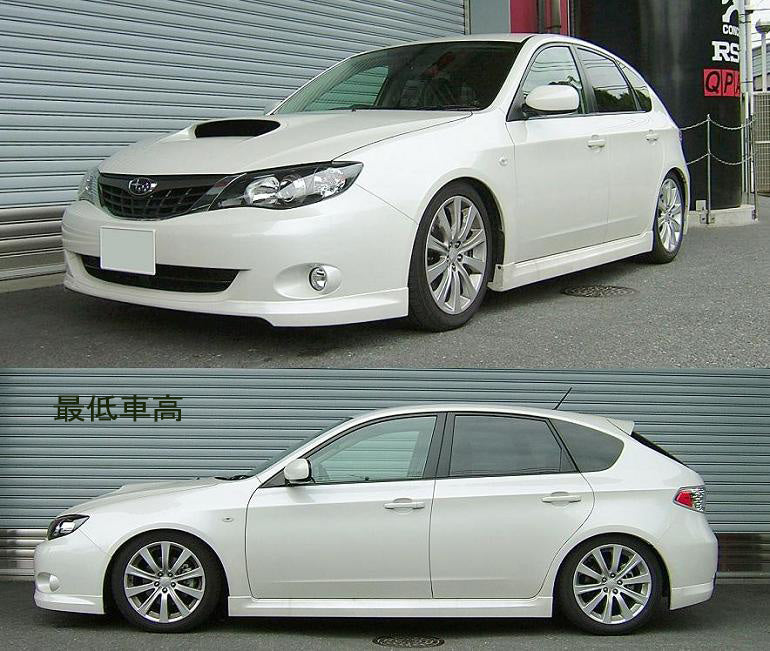 RS-R BASIC-I COILOVER SUSPENSION RECOMMENDED SPRING RATE FOR SUBARU IMPREZA GH8 BAIF700M