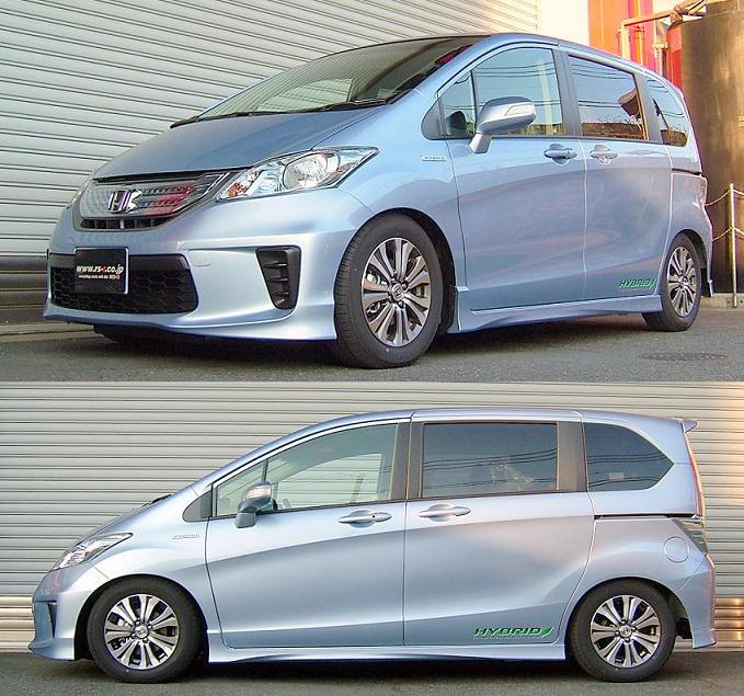 RS-R BASIC-I COILOVER SUSPENSION RECOMMENDED SPRING RATE FOR HONDA FREED HYBRID GP3 BAIH715M