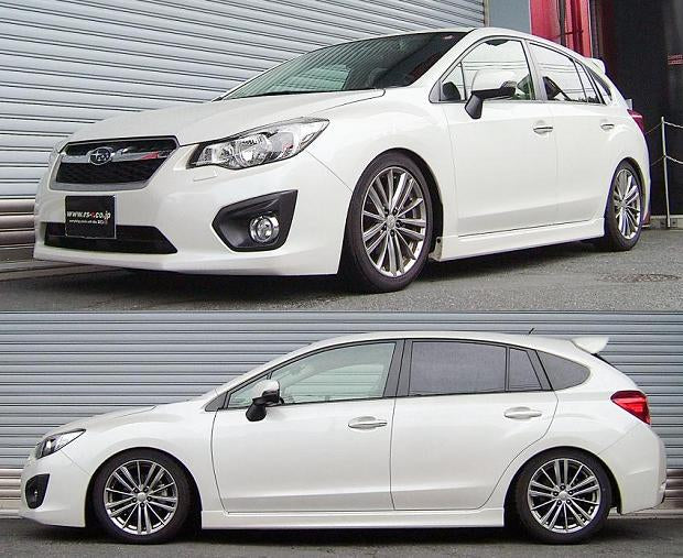 RS-R BASIC-I COILOVER SUSPENSION RECOMMENDED SPRING RATE FOR SUBARU IMPREZA SPORTS GP7 BAIF500M