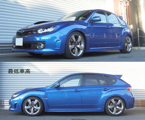 RS-R BEST-I COILOVER SUSPENSION RECOMMENDED SPRING RATE FOR SUBARU IMPREZA GRB SPIF650M