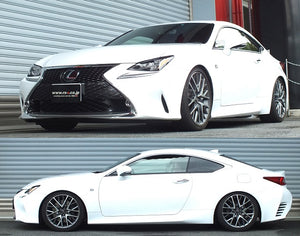 RS-R SUPER-I COILOVER SUSPENSION RECOMMENDED SPRING RATE FOR LEXUS RC350 GSC10 SIT104M