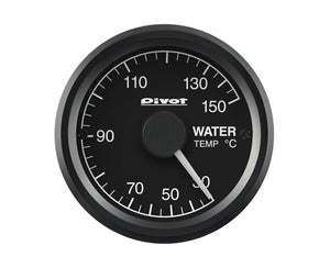 PIVOT GT GAUGE-52 WATER TEMPERATURE GAUGE WHITE LIGHT GSW-5