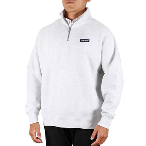 RAYS No.13 RAYS HALF ZIP SWEATER 23A SIZE XL LIGHT GRAY 7409030020030