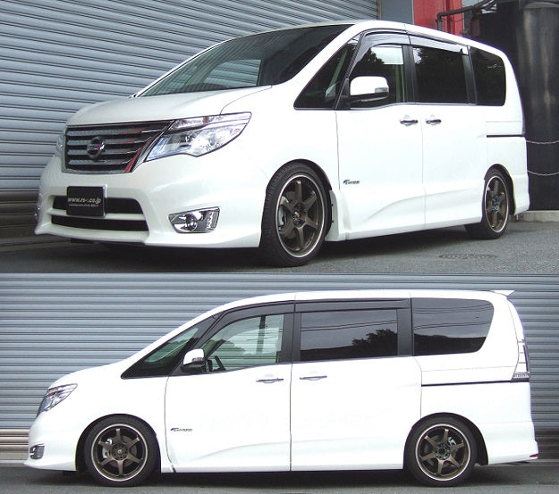 RS-R BEST-I COILOVER SUSPENSION RECOMMENDED SPRING RATE FOR NISSAN SERENA HFC26 BIN707M