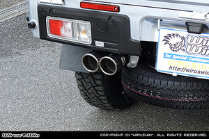 WIRUS WIN TWIN MUFFLER STANDARD FOR DAIHATSU HIJET 3BD-S500P 3BD-S510P WIRUS-WIN-00078