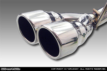 WIRUS WIN TWIN MUFFLER WITH SMART ASSIST FOR DAIHATSU HIJET 3BD-S500P 3BD-S510P WIRUS-WIN-00079