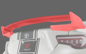 K'SPEC SILKBLAZE SPORTS REAR WING CENTER CARBON UNPAINTED FOR TOYOTA 86 ZN6 KOUKI TSR86MC-RWC
