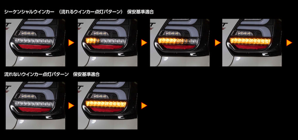 VALENTI JEWEL LED TAIL LAMP REVO RED LENS CHROME FOR SUZUKI ZC33S