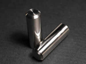 RETROACTIVE STAINLESS STEEL CONTROLKNOB COVERS 1 SET 2 PIECES FOR  RETROACTIVE-00005