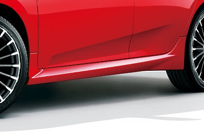 MUGEN SIDE SPOILER PEARL CRYSTAL BLACK FOR CIVIC FK8 70219-XNCD-K1S0-CB