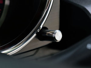 RETROACTIVE STAINLESS STEEL CONTROLKNOB COVERS 1 SET 2 PIECES FOR  RETROACTIVE-00005