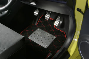 MONSTER SPORT ALUMINUM HEEL PLATE CLEAR 848100-0000M