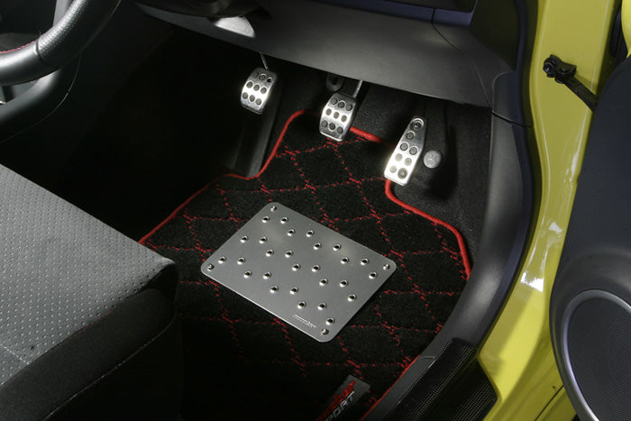 MONSTER SPORT ALUMINUM HEEL PLATE RED 848120-0000M