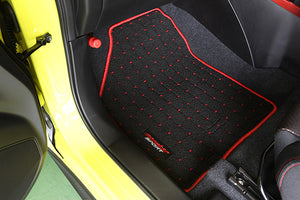 MONSTER SPORT FLOOR MATS SET FOR SUZUKI SWIFT SPORT ZC33S ZC13S ZC43S ZC53S ZD53S ZC83S ZD83S 894550-7600M