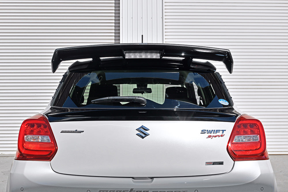 MONSTER SPORT REAR GATE SPOILER FOR SUZUKI SWIFT SPORTS ZC33S ZC83S ZD83S ZC53S ZD53S ZC43S ZC13S 746100-7600M