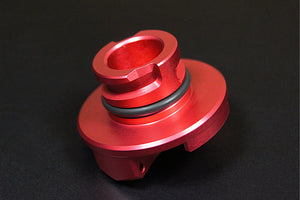 MONSTER SPORT OIL FILLER CAP ONE TOUCH TYPE RED COLOR FOR  293130-9600M