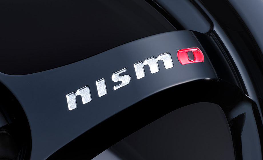 NISMO LM GT4 ALUMINUM ROAD WHEEL MACHINING LOGO VERSION 18X9.5J +12 5X114.3 BLACK FOR NISSAN SKYLINE BCNR33 BNR34 4030S-RS120-BK