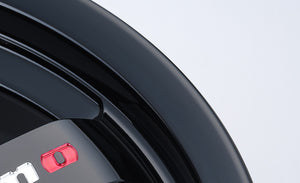 NISMO LM GT4 EVO ALUMINUM ROAD WHEEL MACHINING LOGO VERSION 19X10.0J +15 5X114.3 BLACK 4030S-RS260-BK