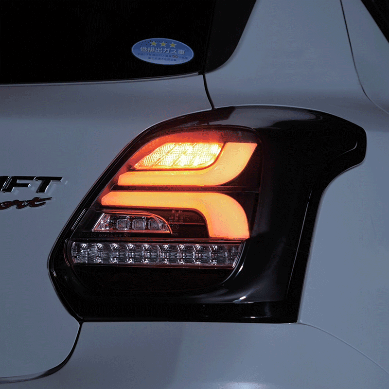 VALENTI JEWEL LED TAIL LAMP REVO LIGHT SMOKE CHROME FOR SUZUKI