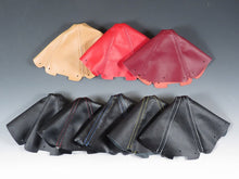 ZOOM ENGINEERING EUNOS NA ROASTER MANUAL CAR SHIFT BOOTS REAL LEATHER RED COLOR RED STITCH FOR MAZDA MX-5 MIATA 8116