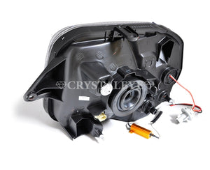 CRYSTAL EYE HIGH-BRIGHTNESS LED TURN SIGNALS, GENUINE TYPE HEADLIGHTS FOR SUZUKI JIMNY JB23 D078BK