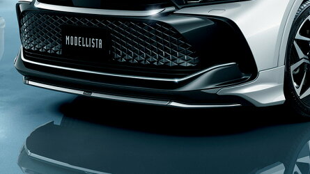 MODELLISTA フロントエアロ 新品未使用 MODELLISTA FRONT SPOILER BLACK FOR TOYOTA CROWN TZSH35 AZH35 MSD41