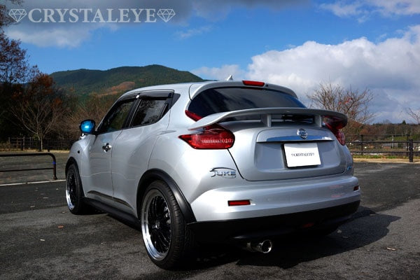 CRYSTAL EYE FIBER FULL LED TAIL LAMP, SMOKED FOR NISSAN JUKE B003-SM