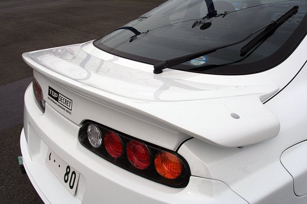 TOP SECRET G-FORCE REAR SPOILER TYPE 2 CARBON FOR TOYOTA SUPRA JZA80 TOP-SECRET-00466