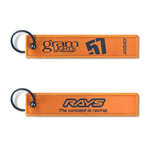 RAYS RAYS OFFICIAL GRAMLIGHTS KEY TAG 24S ORANGE 7409020002524