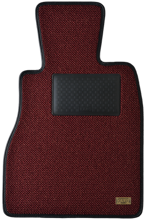 KARO KRONE TWEED BORDEAUX FLOOR MATS FOR TOYOTA PROBOX NLP NCP5#V NCP5#G KRONE-1702-BORDEAUX