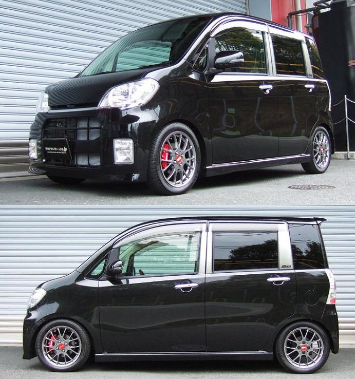 RS-R BEST-I COILOVER SUSPENSION RECOMMENDED SPRING RATE FOR DAIHATSU TANTO EXE L465S BID109M